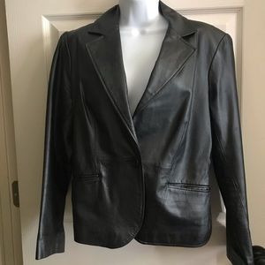 Leather jacket/blazer